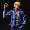 30cm One Piece Anime Action Figure Roronoa Zoro Vinsmoke Sanji Stand Posture Pvc Statue Figurine Model 2 - One Piece Mall
