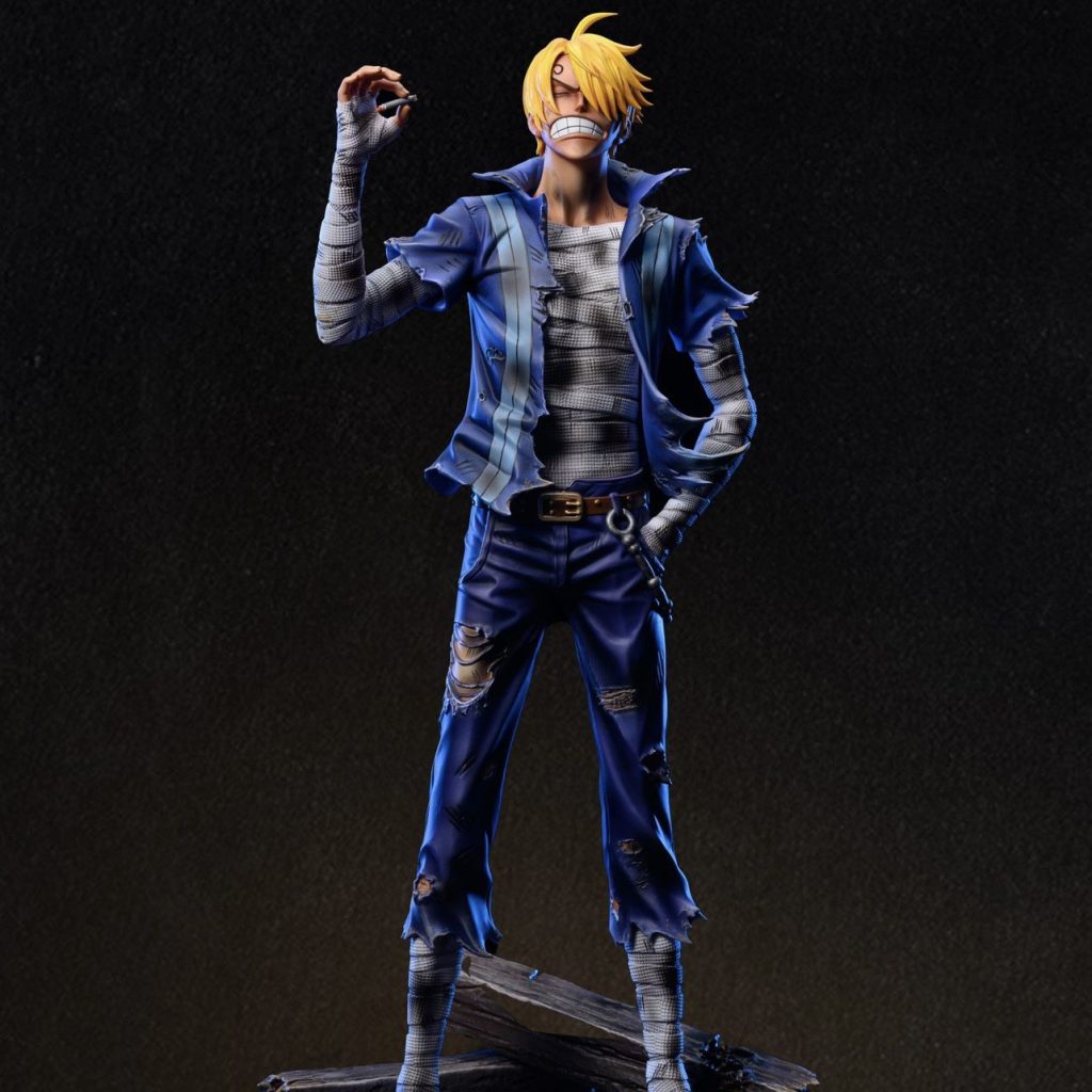 30cm One Piece Anime Action Figure Roronoa Zoro Vinsmoke Sanji Stand Posture Pvc Statue Figurine Model 3 - One Piece Mall