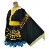 Anime One Piece Trafalgar Law Cosplay Costume Dress for Girls Hoodie Outfit Fantasia Halloween Party Disguise 2 - One Piece Mall