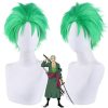Kostum Cosplay Anime One Piece Roronoa Zoro Kostum Halloween Pakaian Peran Kimono Pakaian Seragam Pesta Set 5 - One Piece Mall