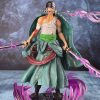 New One Piece Anime Figure Bath Blood Roronoa Zoro PVC 21cm Action Figure Collection Exquisite Model 4 - One Piece Mall