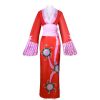 One Piece Cosplay Boa Hancock Costume Sexy Empire Red Kimono Dress Anime Clothing Halloween Costumes For 3 - One Piece Mall