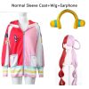 Uta One Piece Cosplay Costume Film Red Uta s Wig Headphone Props The Singer Of The 5 - One Piece Mall