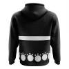 Bartholomew Kuma One Piece Zip Hoodie Jacket BACK mockup - One Piece Mall