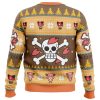 Christmas Chopper One Piece men sweatshirt BACK mockup - One Piece Mall