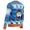 Christmas Jinbe One Piece men sweatshirt SIDE BACK mockup - One Piece Mall