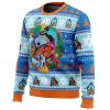 Christmas Jinbe One Piece men sweatshirt SIDE FRONT mockup - One Piece Mall