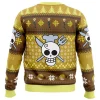 Christmas Sanji One Piece men sweatshirt BACK mockup - One Piece Mall