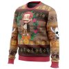 Christmas Shanks One Piece men sweatshirt SIDE FRONT mockup - One Piece Mall