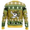 Christmas Usopp One Piece men sweatshirt BACK mockup - One Piece Mall