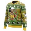 Christmas Usopp One Piece men sweatshirt SIDE FRONT mockup - One Piece Mall