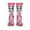 Doflamingo One Piece Socks BACK mockup - One Piece Mall