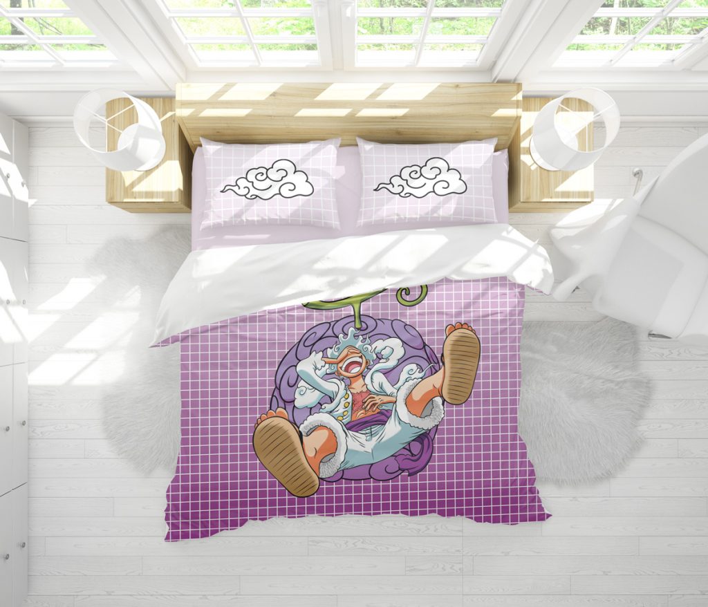 Gear 5 Luffy One Piece set mockup top - One Piece Mall