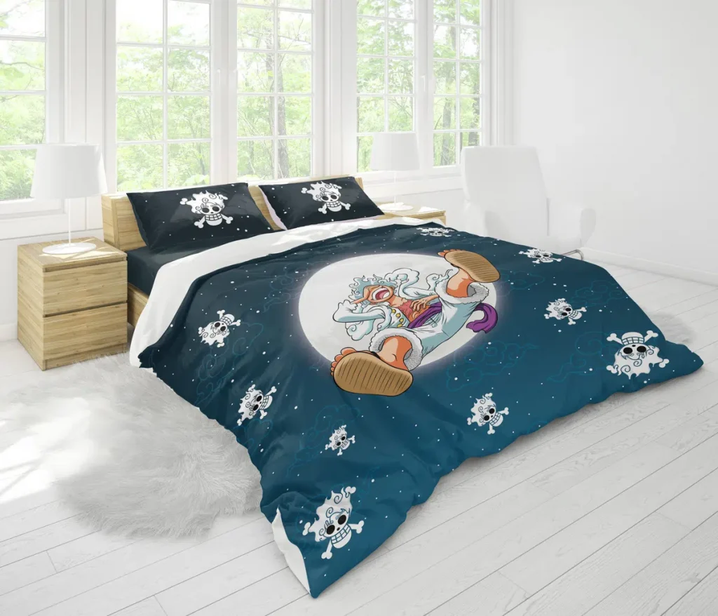 Gear 5 Luffy v2 One Piece set mockup side - One Piece Mall
