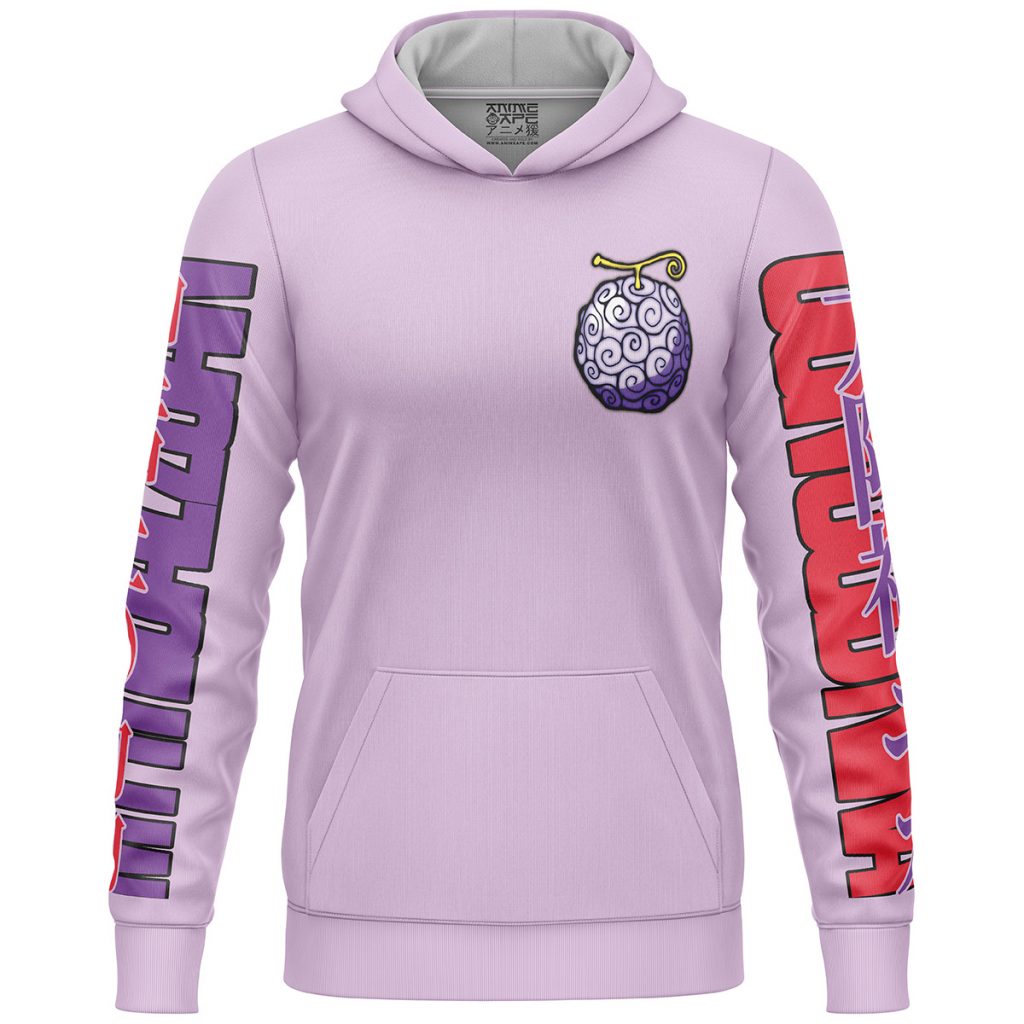 Gear 5th Luffy V2 One Piece Streetwear Lightweight Hoodie FRONT mockup - One Piece Mall