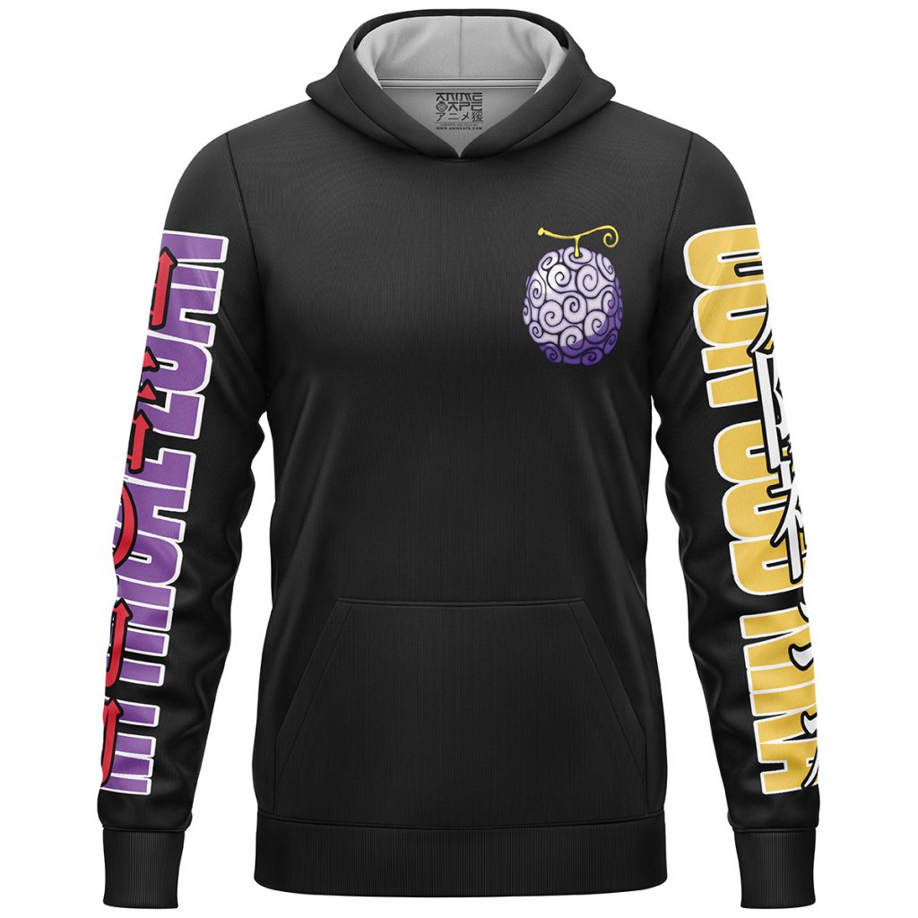 Gear 5th Luffy V3 One Piece Streetwear Lightweight Hoodie FRONT mockup - One Piece Mall