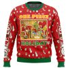 Happy Holidays One Piece men sweatshirt FRONT mockup - One Piece Mall