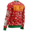 Happy Holidays One Piece men sweatshirt SIDE BACK mockup - One Piece Mall