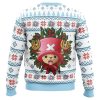 Happy Tony Tony Chopper One Piece Ugly Christmas Sweater BACK mockup - One Piece Mall