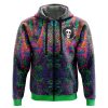 Hippie Trip Brook One Piece Zip Hoodie Jacket FRONT mockup - One Piece Mall