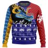 Kaido Dragon OP Ugly Christmas Sweater FRONT mockup - One Piece Mall