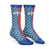 Kaido Pattern One Piece Socks SIDE mockup - One Piece Mall