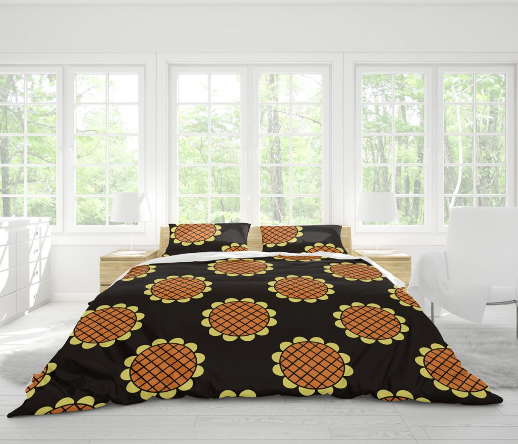 Luffy Dressrosa Pattern One Piece set mockup bottom - One Piece Mall