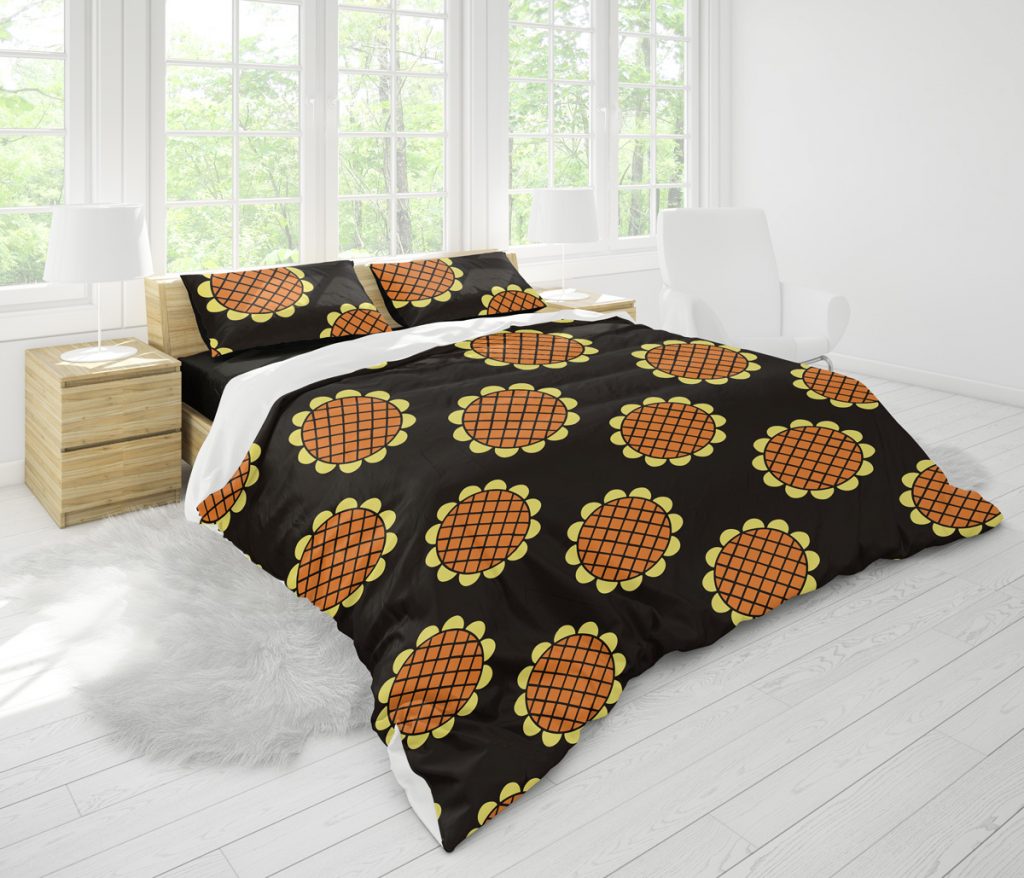 Luffy Dressrosa Pattern One Piece set mockup side - One Piece Mall
