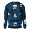 Luffy Gear 5 v2 Pattern One Piece Sweatshirt BACK mockup - One Piece Mall