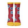 Luffy Wano One Piece Socks FRONT mockup - One Piece Mall