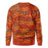 Mera Mera No Mi One Piece Sweatshirt BACK mockup - One Piece Mall