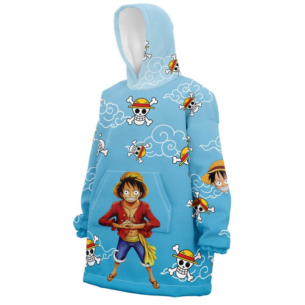 Oodie Oversized Blanket Hoodie front left 74 - One Piece Mall