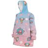 Oodie Oversized Blanket Hoodie front left 84 - One Piece Mall