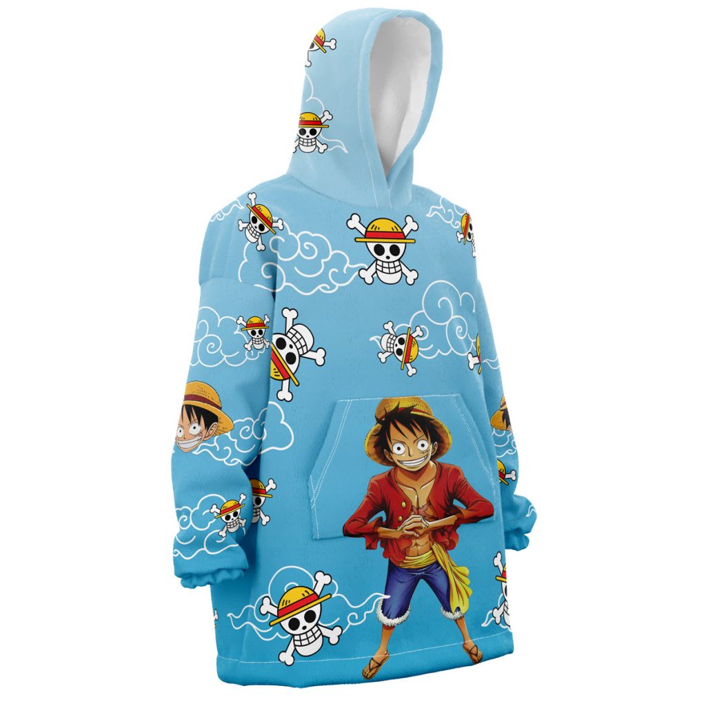 Oodie Oversized Blanket Hoodie front right 74 - One Piece Mall