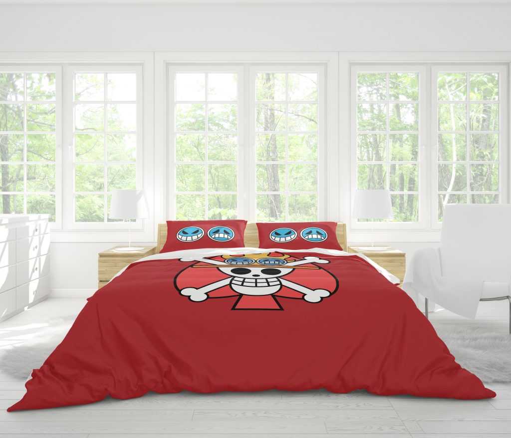 Portgas D. Ace One Piece set mockup bottom - One Piece Mall