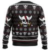 Red Hair Pirates OP Ugly Christmas Sweater BACK mockup - One Piece Mall
