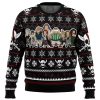 Red Hair Pirates OP Ugly Christmas Sweater FRONT mockup - One Piece Mall