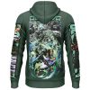 Roronoa Zoro One Piece Streetwear Lightweight Hoodie BACK mockup - One Piece Mall