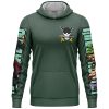 Roronoa Zoro One Piece Streetwear Lightweight Hoodie FRONT mockup - One Piece Mall
