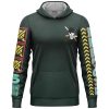 Roronoa Zoro V2 One Piece Streetwear Lightweight Hoodie FRONT mockup - One Piece Mall