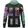 Roronoa Zoro V4 One Piece Streetwear Lightweight Hoodie FRONT mockup - One Piece Mall