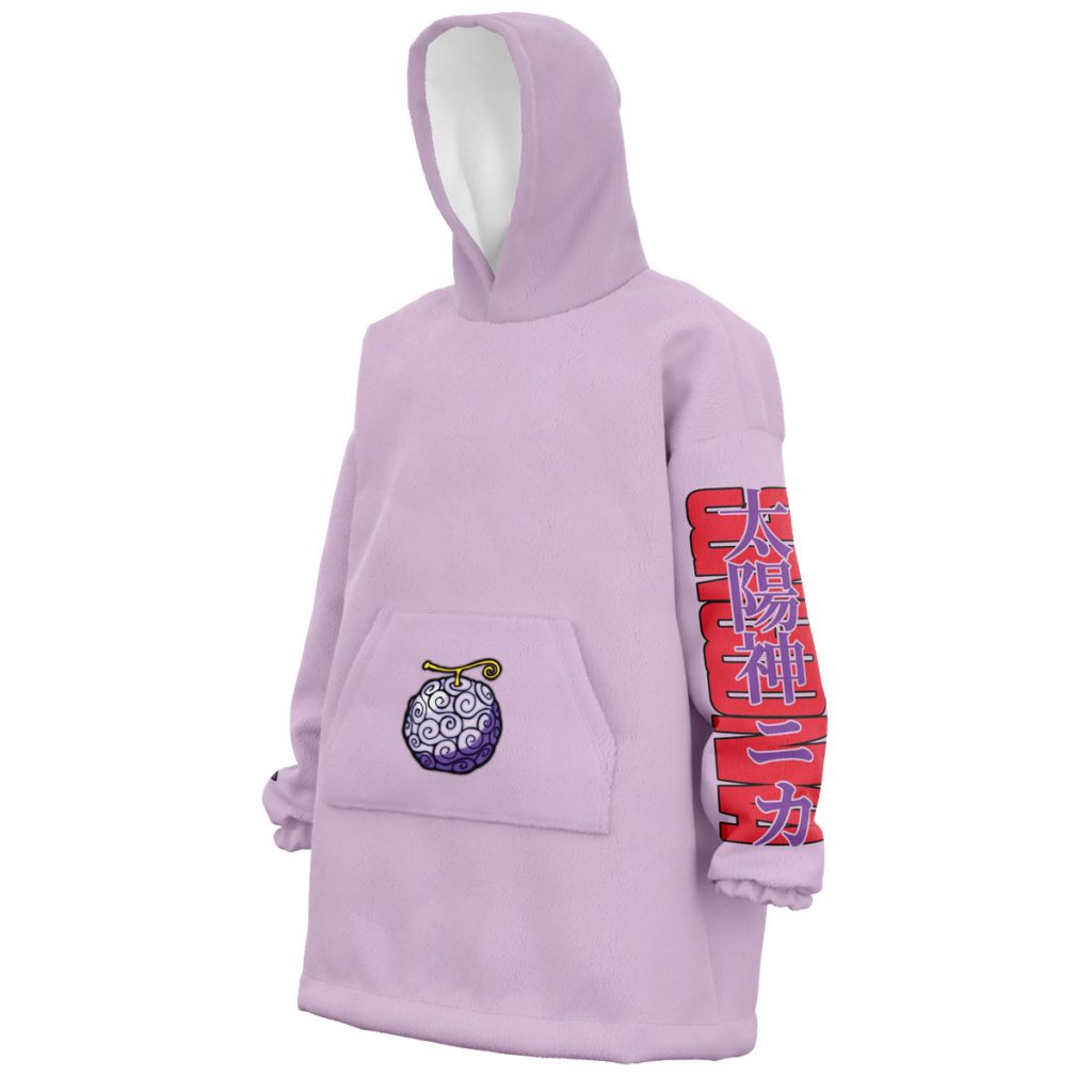 Snug Oversized Blanket Hoodie front left 34 - One Piece Mall