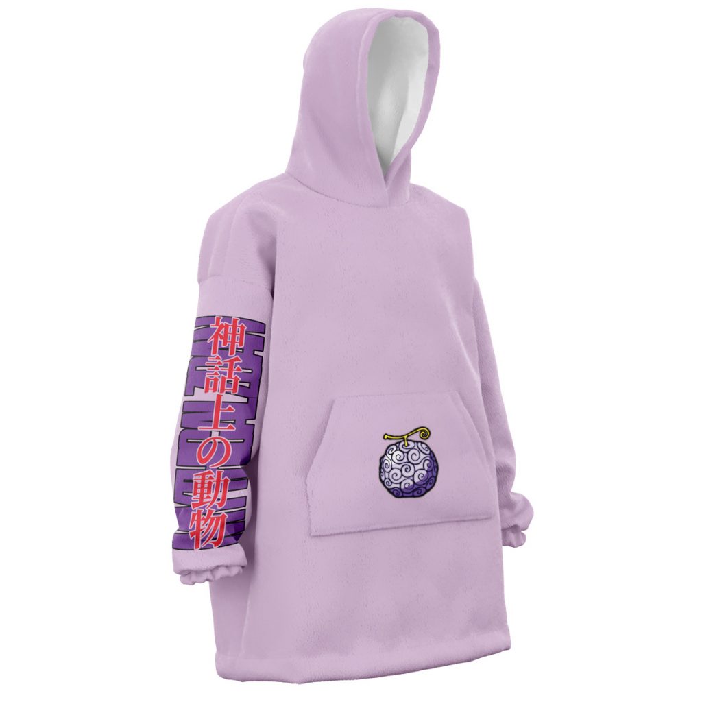 Snug Oversized Blanket Hoodie front right 34 - One Piece Mall