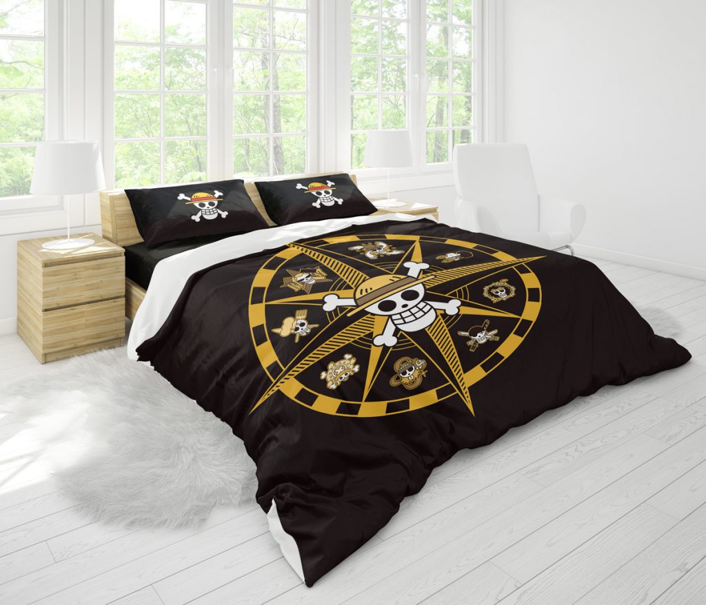 Straw Hat Grand Fleet One Piece set mockup side - One Piece Mall