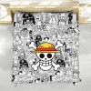 Straw Hat Wanted Posters Pattern One Piece set mockup main - One Piece Mall