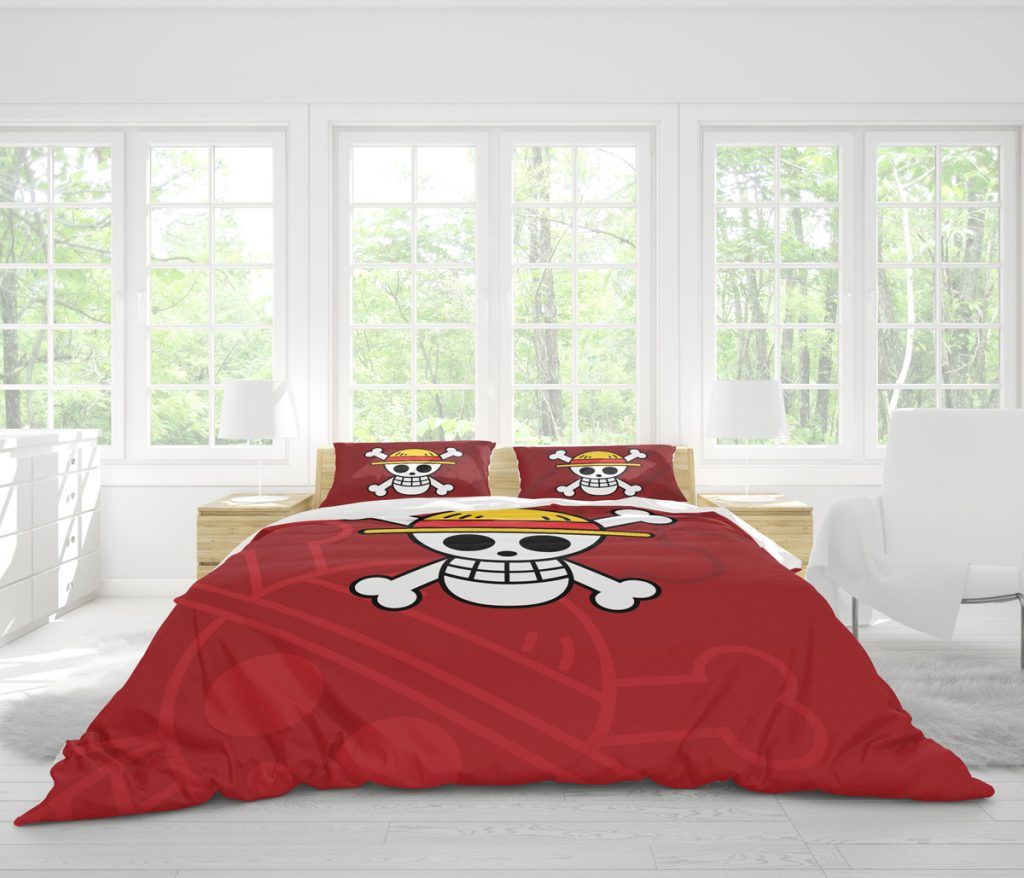 Straw Hat pirates One Piece set mockup bottom - One Piece Mall