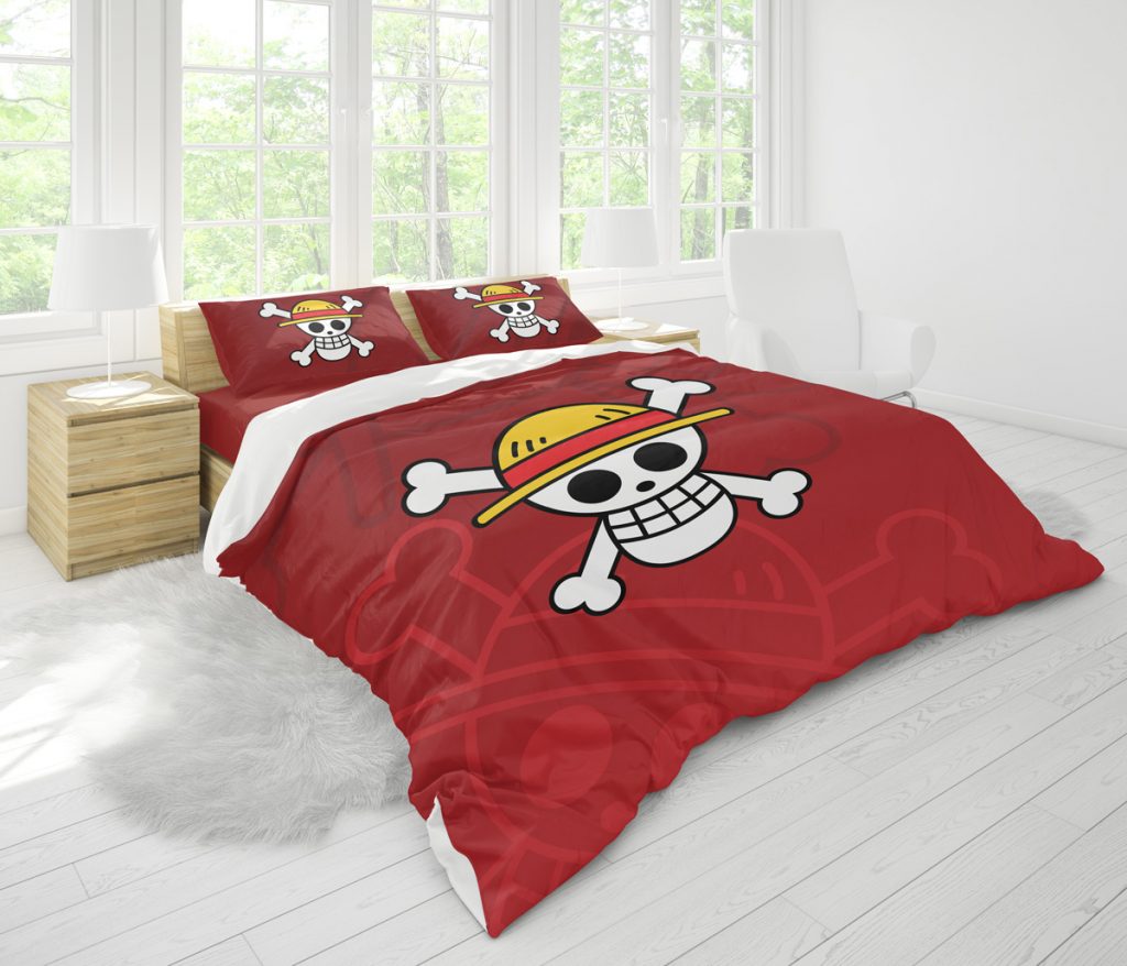 Straw Hat pirates One Piece set mockup side - One Piece Mall