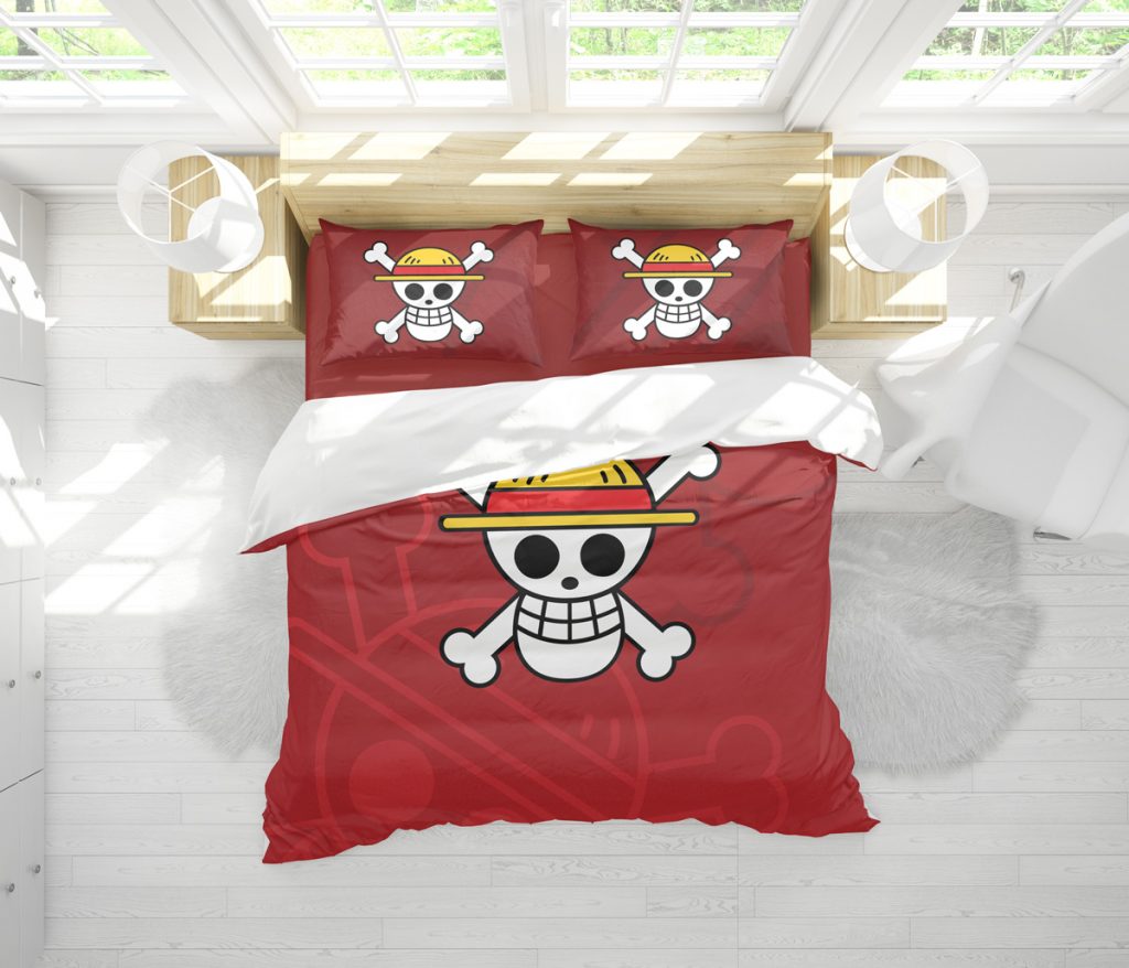 Straw Hat pirates One Piece set mockup top - One Piece Mall