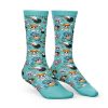 Straw Hats Jolly Roger One Piece Socks SIDE mockup - One Piece Mall
