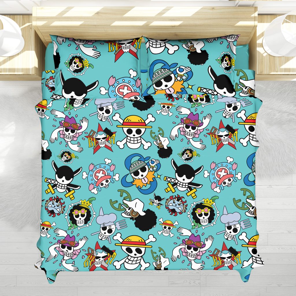 Strawhats Jolly Roger One Piece set mockup main - One Piece Mall